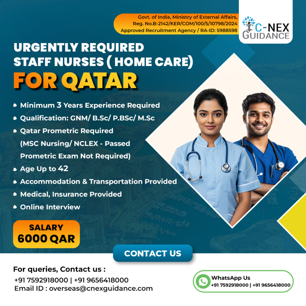Qatar Home Care Nurse Recruitment
