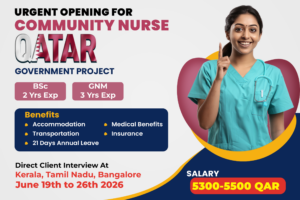Community Nurse – Qatar 21-05-2026 1080 X 1080