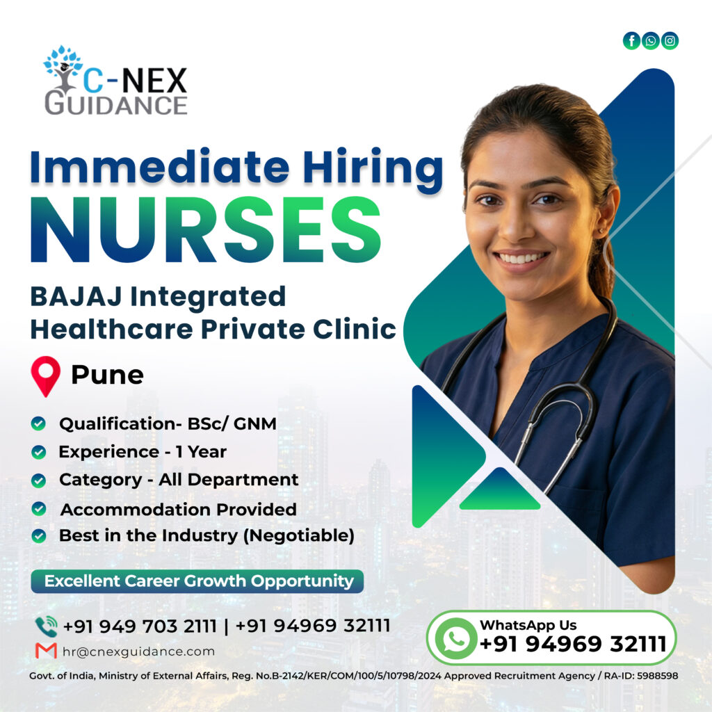 Nursing Jobs at Bajaj Integrated Health System(BIHS) in Pune