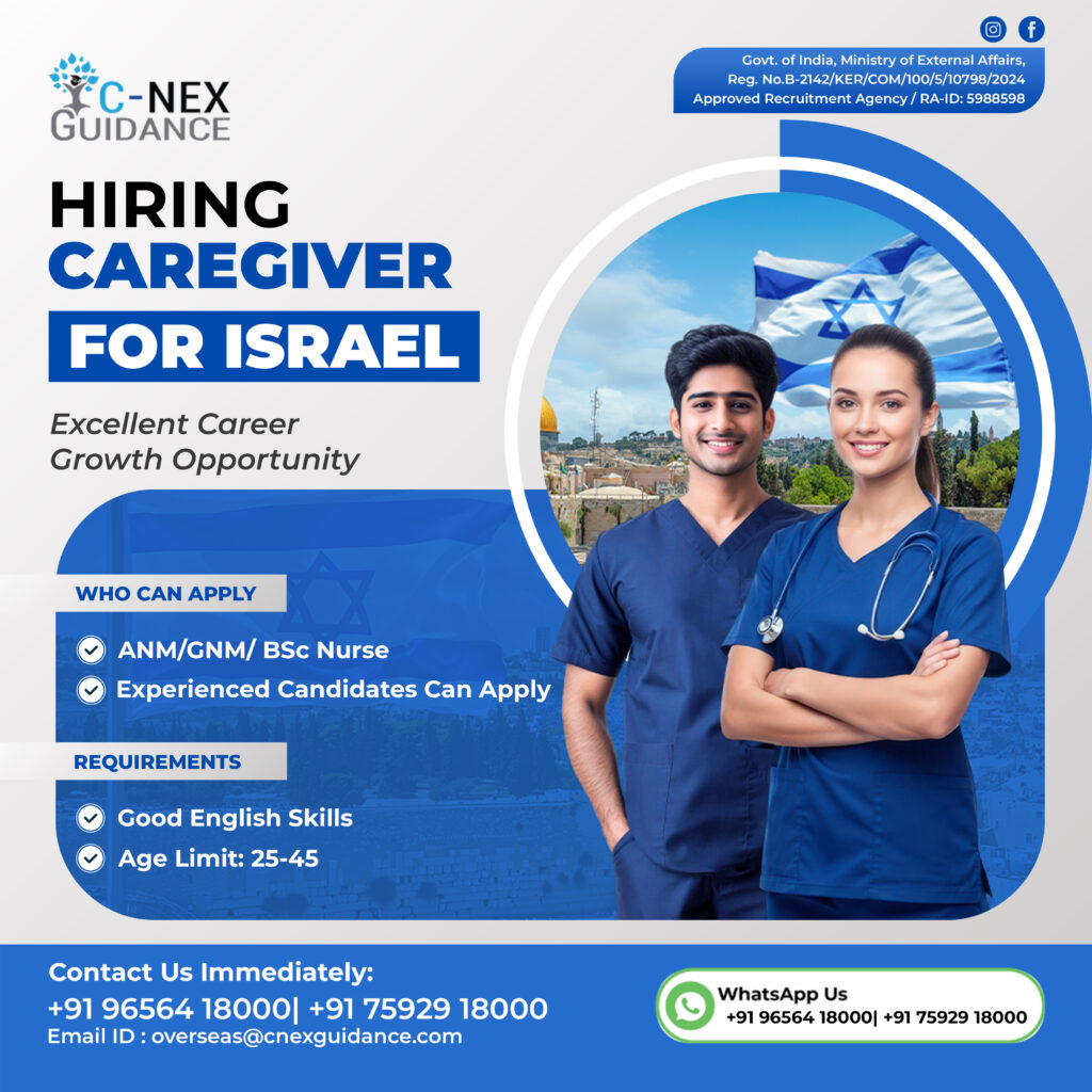 Israel Care-Giver Job Opportunities